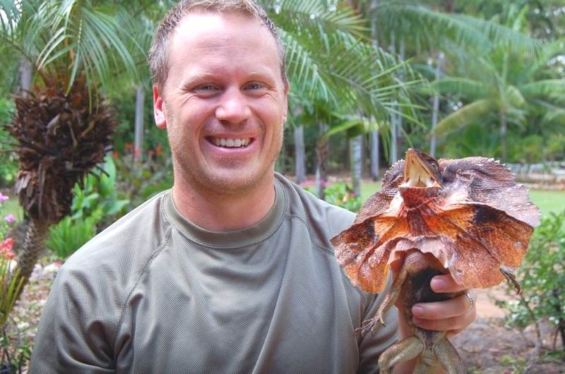 frilled lizard